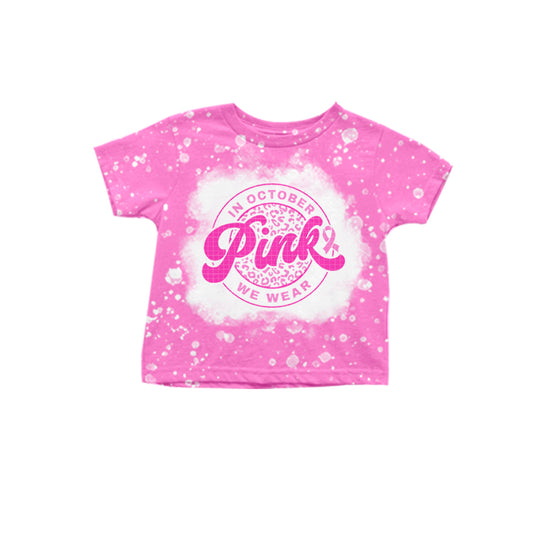 GT0594 Hallloween pink girl top tee  t-shirt  preorder 202404