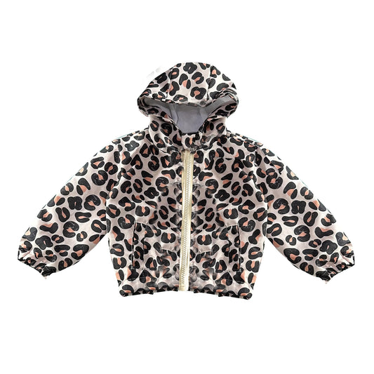 GT0636 preorder leopard  western girl hoodie shirt top 202406