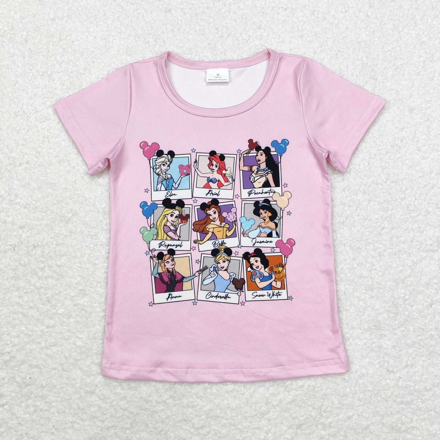 princess sibling GT0676 girl T-shirt top 202408