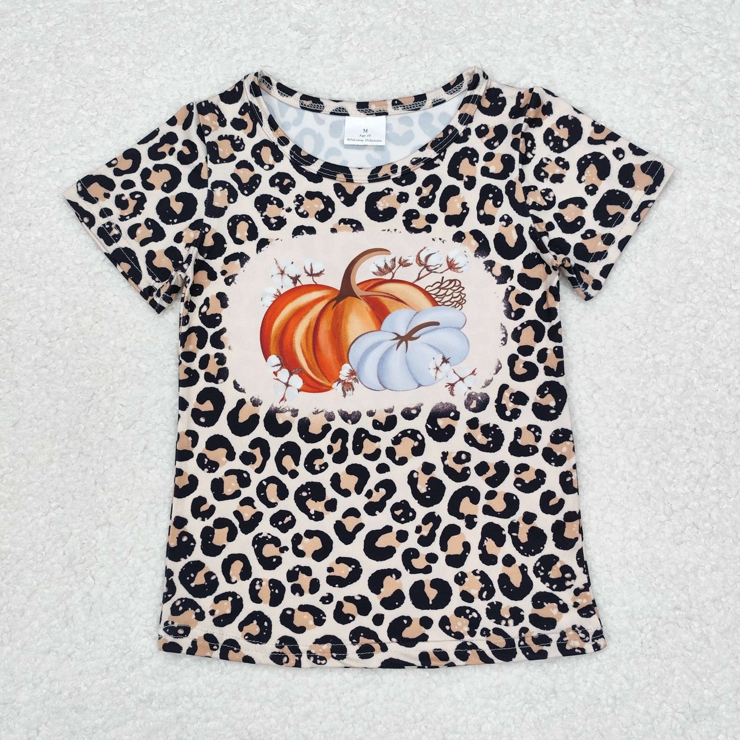 GT0688 Halloween pumpkin girl tee t-shirt top 202409  sibling RTS