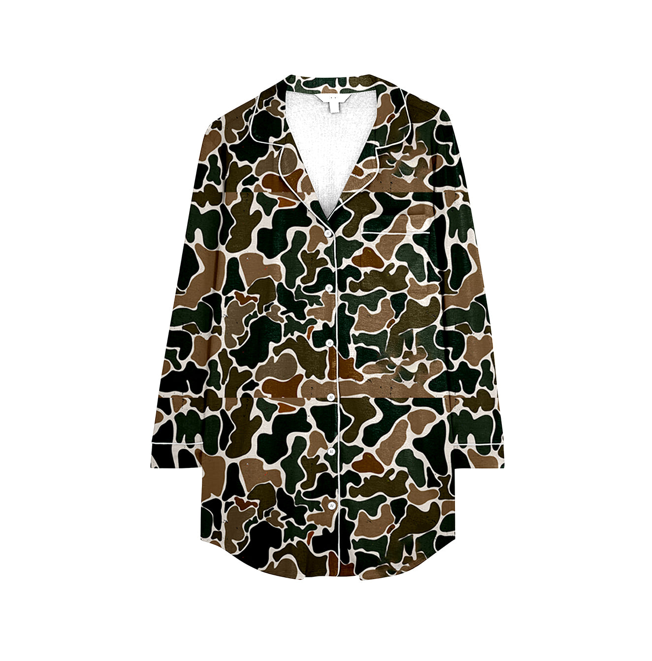 GT0695 成人女 adult women camo long sleeve top 202409 RTS sibling