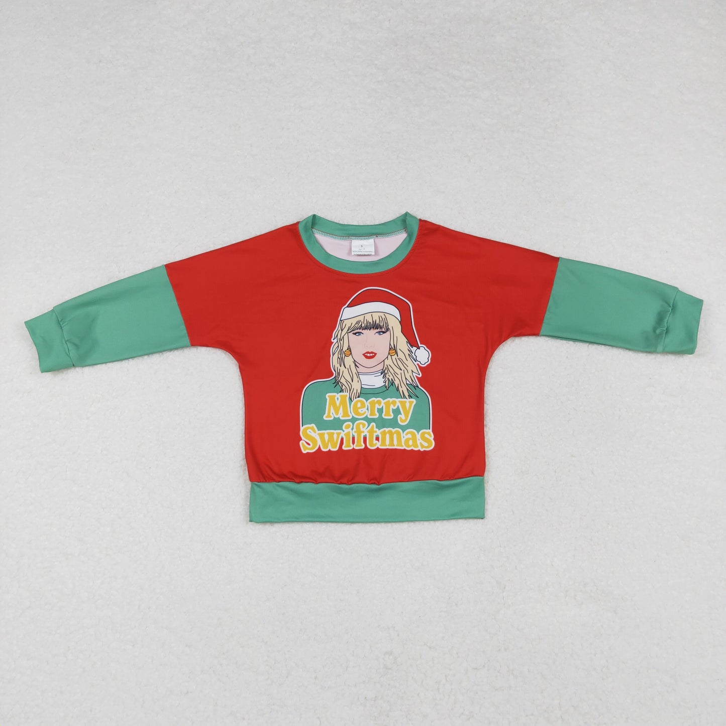 GT0704 Christmas TS Taylor swift long sleeve girl top tee  202410 RTS