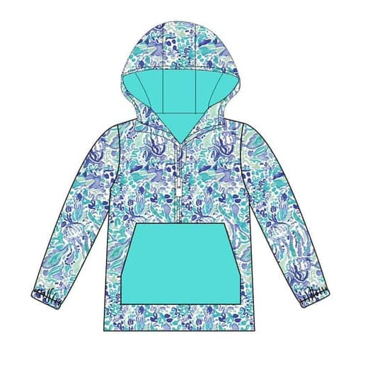 flower GT0746 long sleeve girl hoodie top coat pullover  202408 preorder