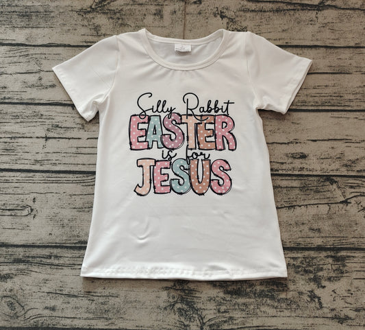 LR1064 Easter jesus girl top t-shirt  202412 preorder