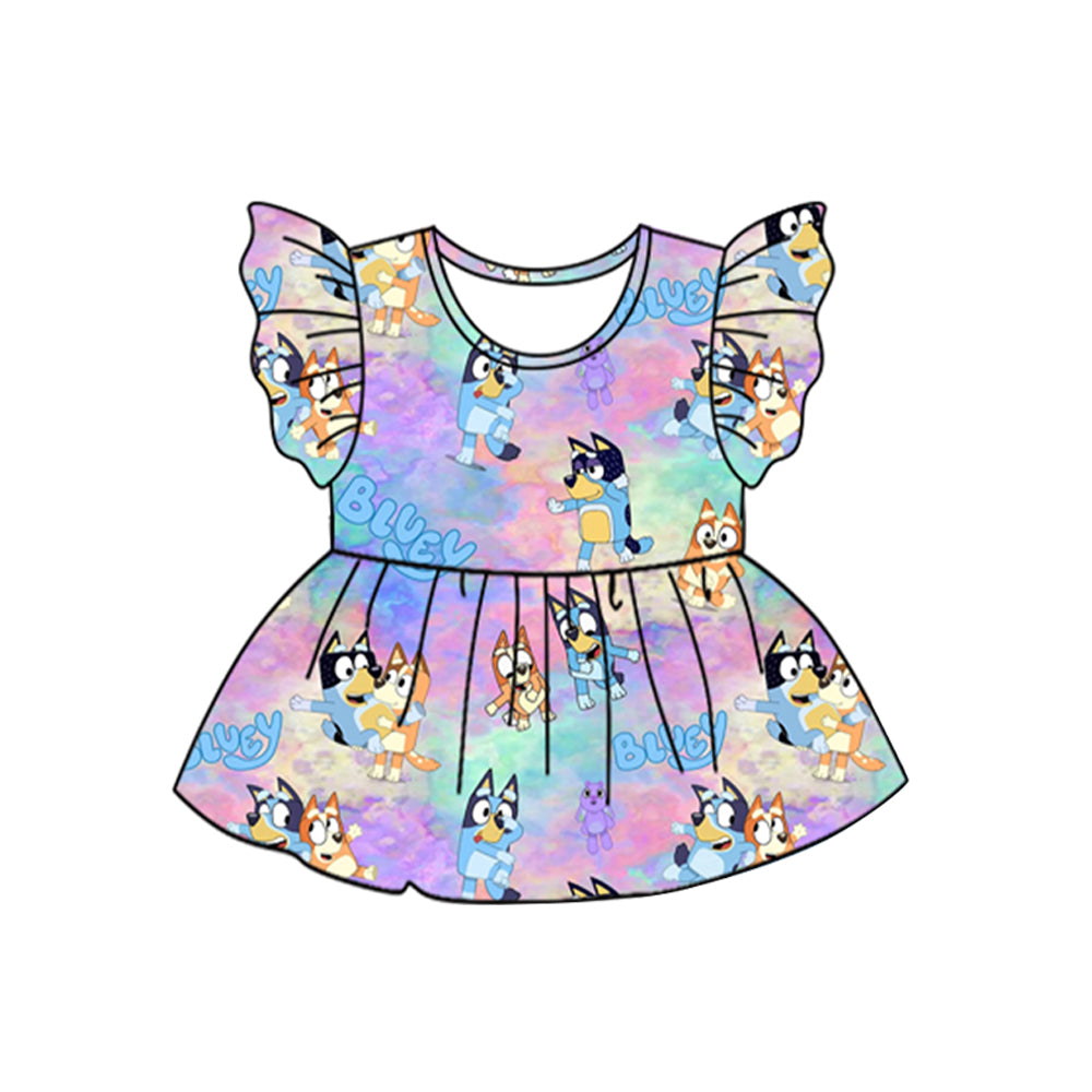 GT0937 bluey top kids girl  202412 preorder