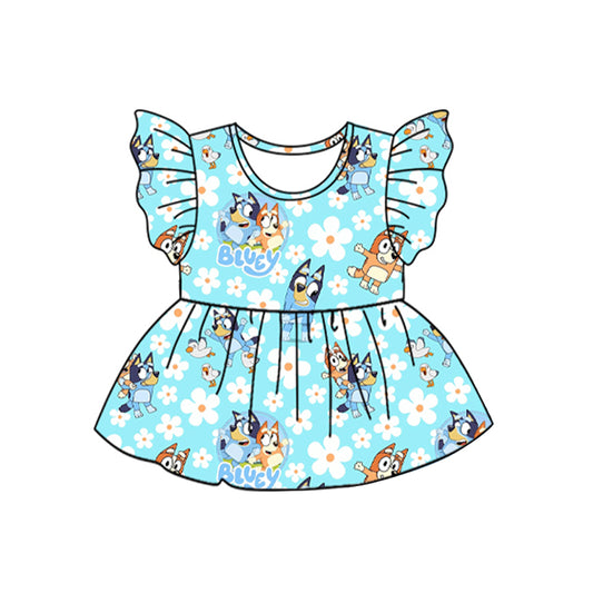 GT0938 bluey top kids girl  202412 preorder