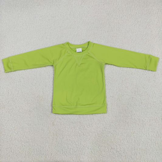 GT0971 yoga solid colot cotton top kids girl  202505 RTS