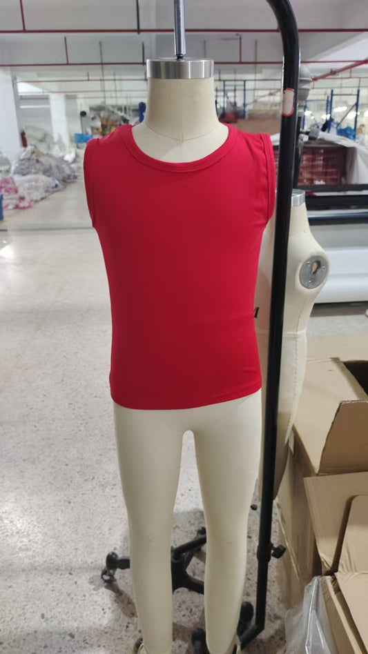 GT0981 yoga vest solid color girl top 202504 preorder