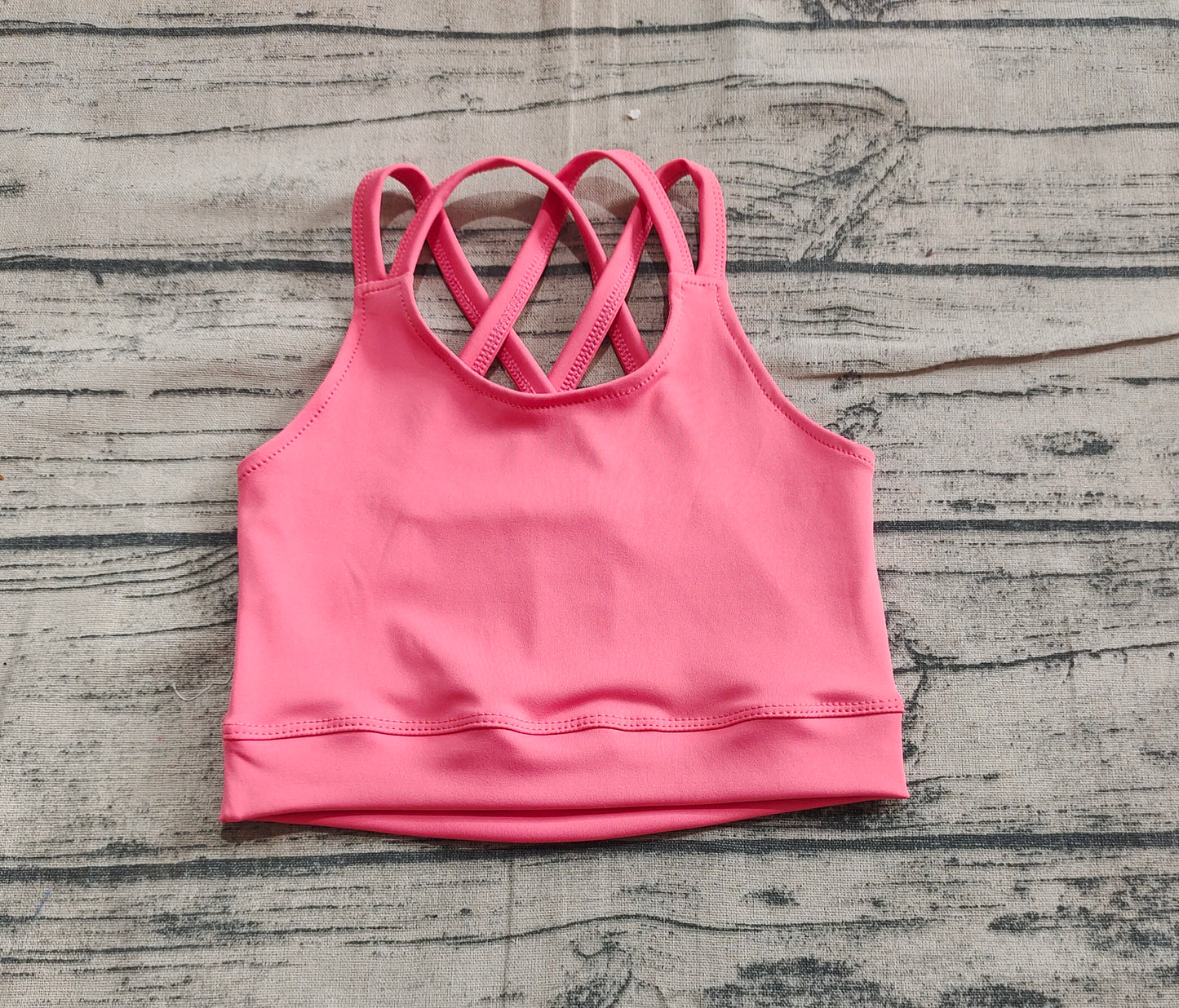 GT1004 yoga vest solid color girl top 202505 preorder
