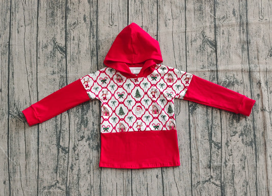GT1042 hoodie Christmas girl top zipper shirt  202508 PREORDER