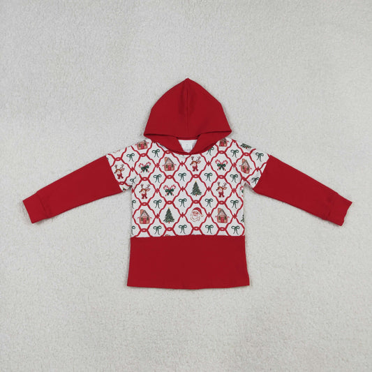 GT1042 hoodie Christmas girl top zipper shirt  202509 RTS