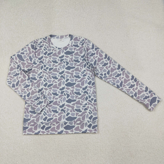 GT1127 camo adult women long sleeve top mama  202509 RT