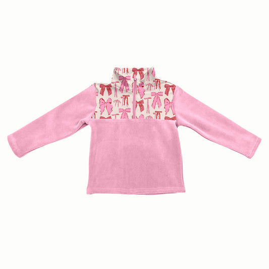 GT1149 pink bow western boy top coat pullover 202508  preorder