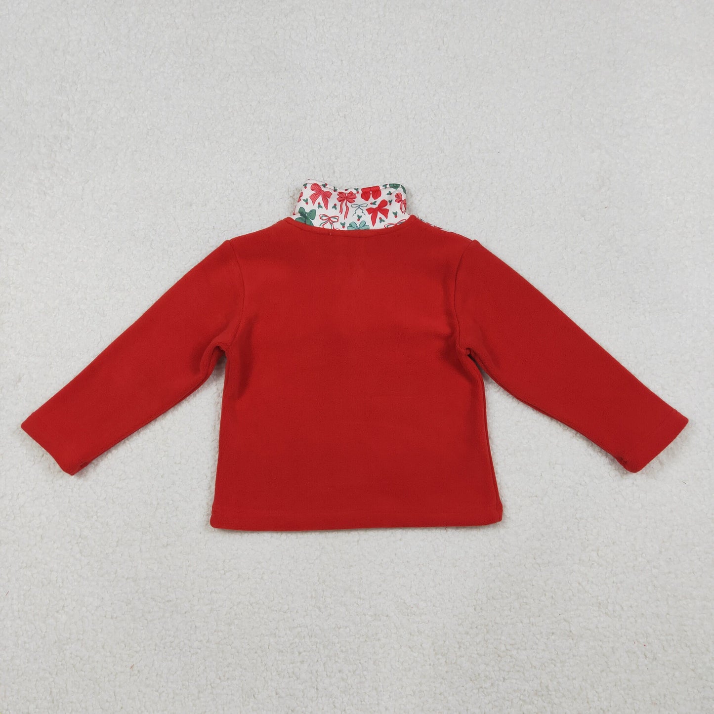 GT1150 red bow western boy top coat pullover 202510 RTS
