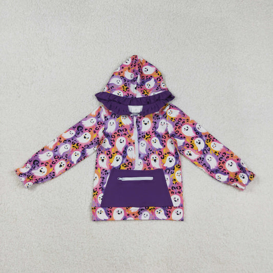 GT1155  boo Halloween Hoodie long sleeve girl top coat pullover 202508  RTS
