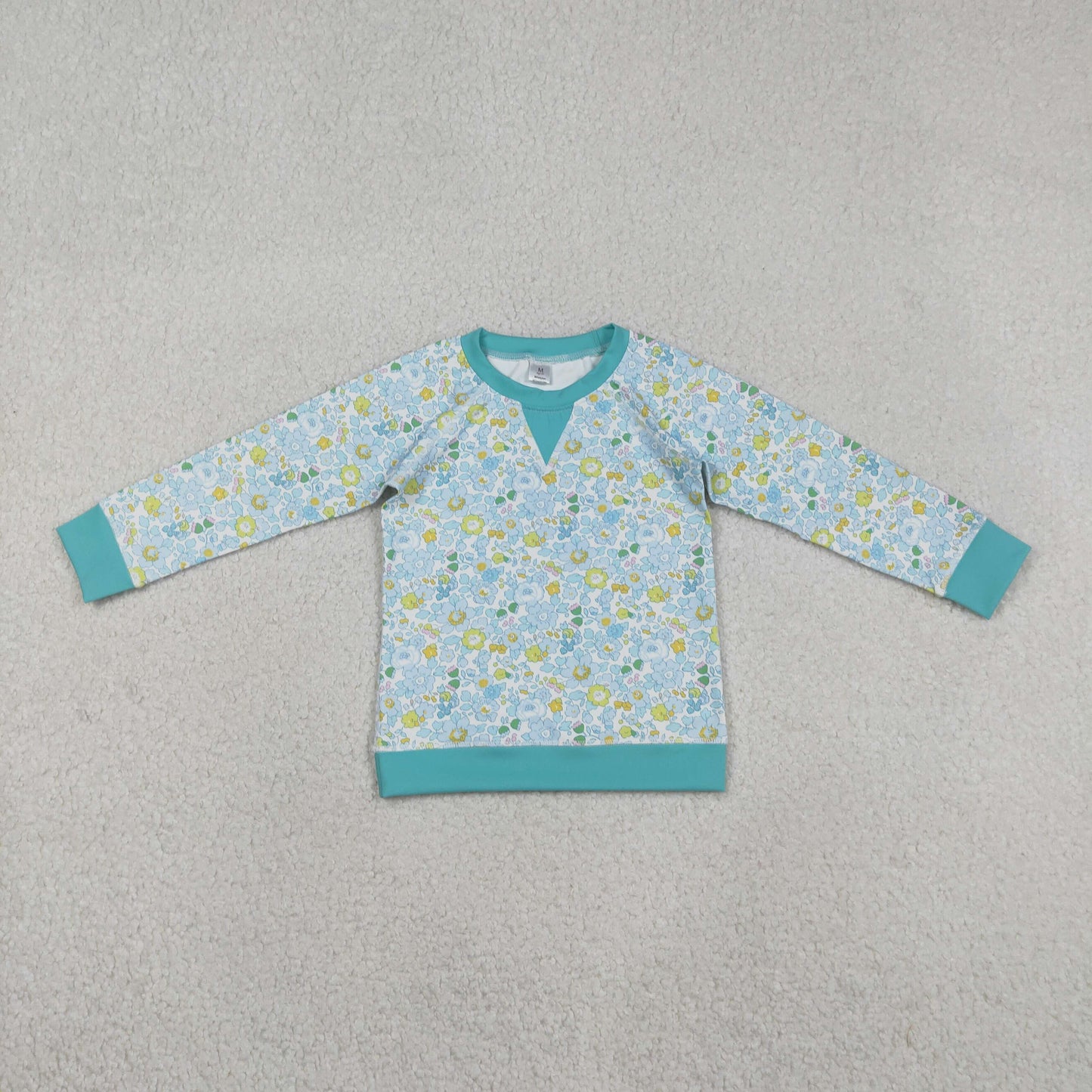 GT1294 YOGA flowers GIRL top coat camo pullover 202512 RTS