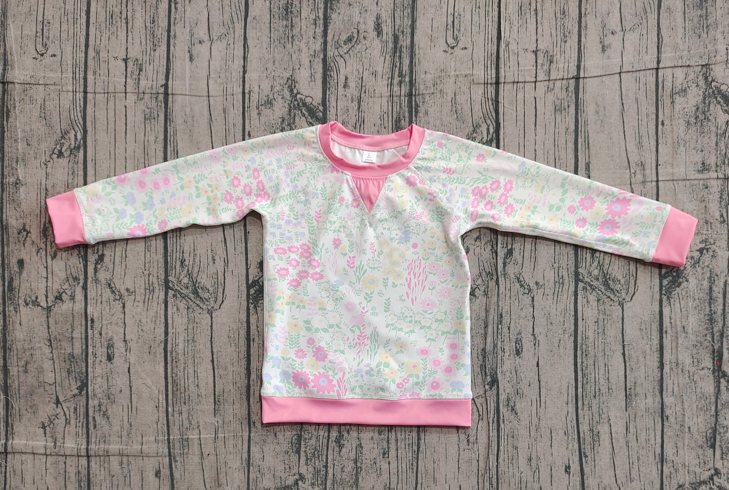 GT1299 YOGA flowers GIRL top coat camo pullover 202511 preorder