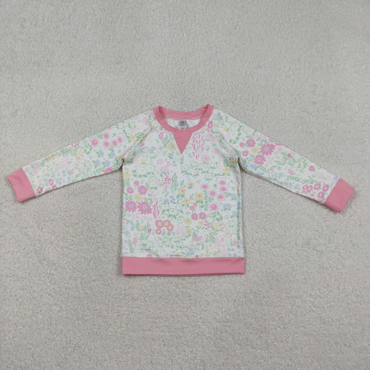 GT1299 YOGA flowers GIRL top coat camo pullover 202512 RTS