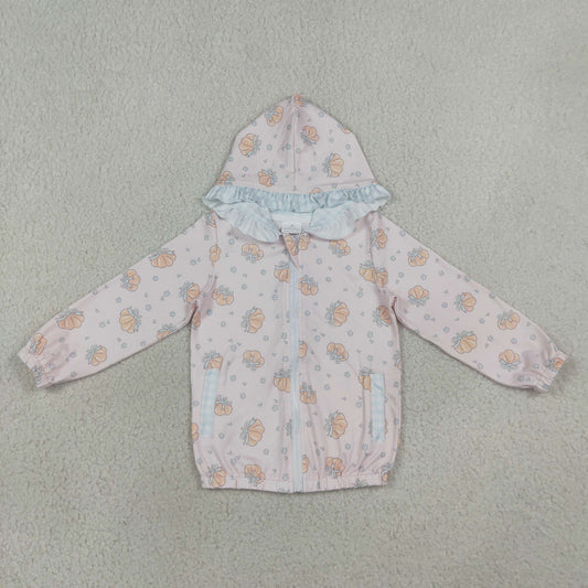 GT1660 Halloween pumpkin hoodie boy top coat pullover  202608 RTS