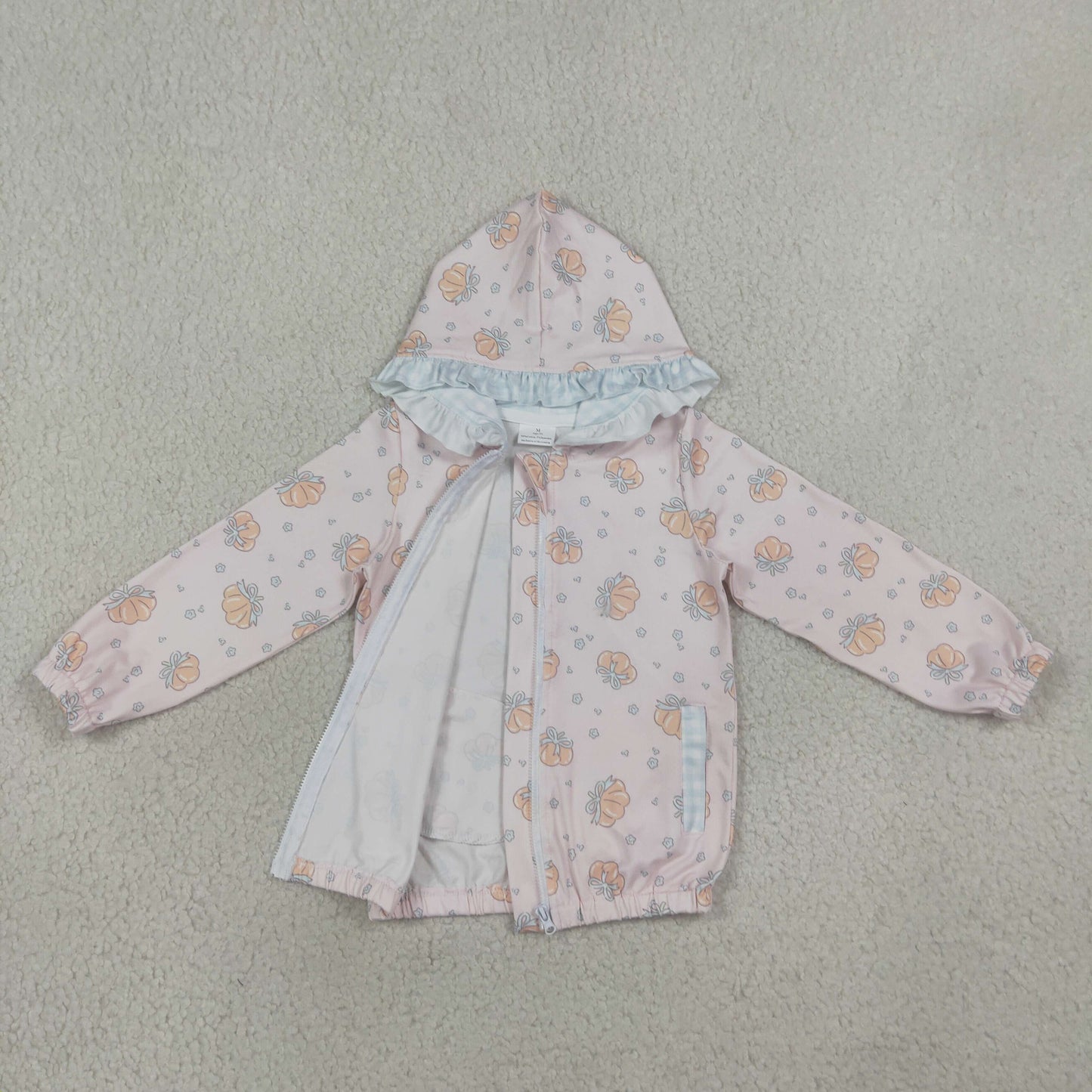 GT1660 Halloween pumpkin hoodie boy top coat pullover  202608 RTS