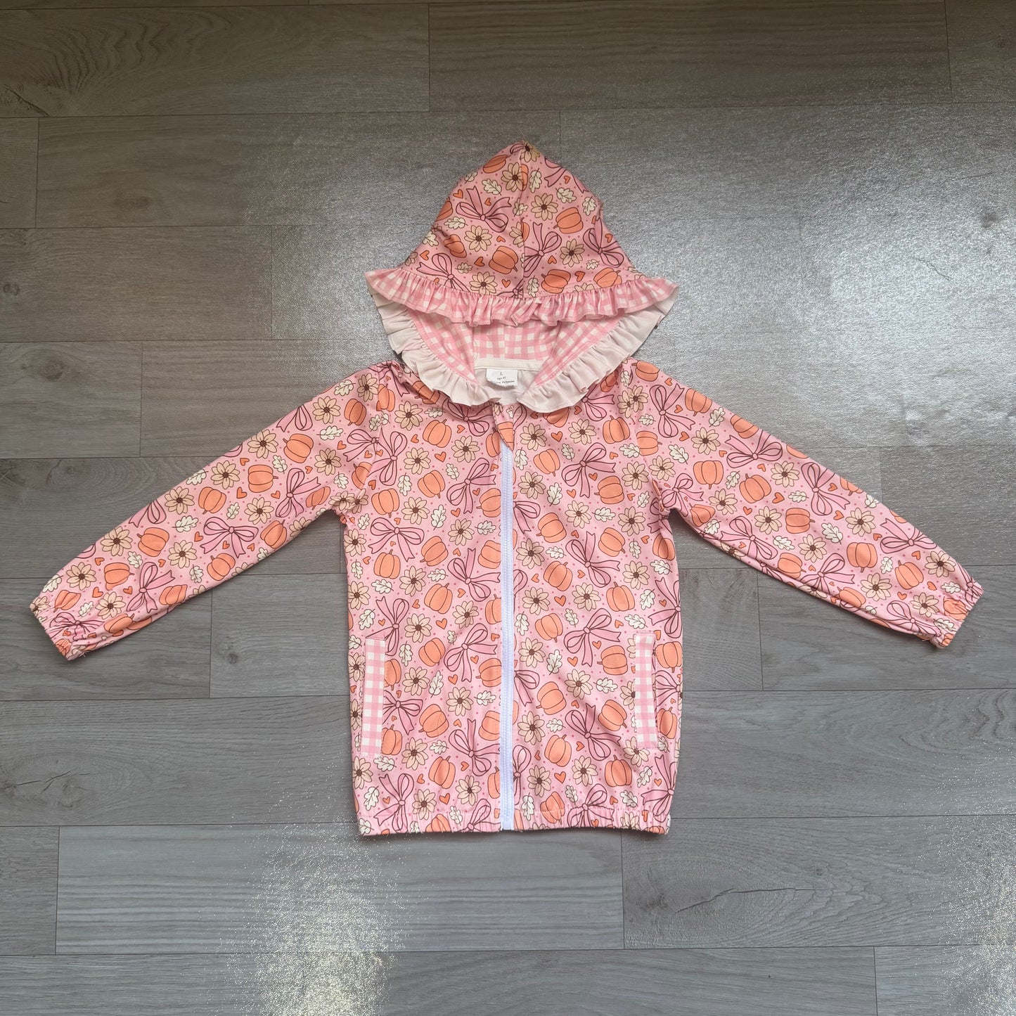 GT1661 Halloween pumpkin hoodie boy top coat pullover  202607