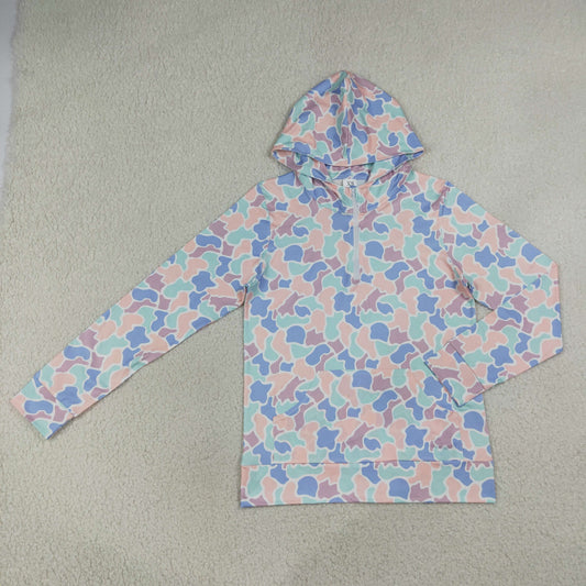 GT1714 adult camo hoodies top mama & kids RTS 202607 rts