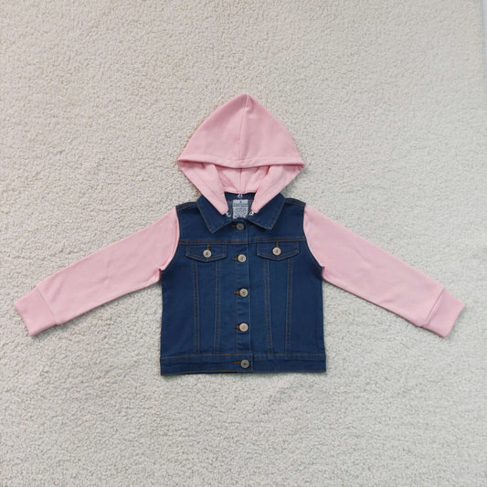 GT1754 Girls PINK Hoodie Denim Jacket  RTS 202607 RTS