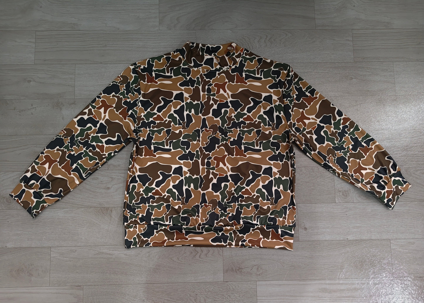 RTS GT1817 Camo Print Long Sleeve Women Sport yoga Top 202608