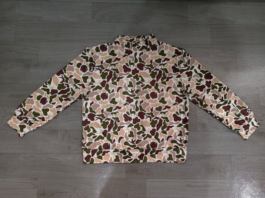 RTS GT1818 Retro Camo Print Long Sleeve Women Sport yoga Top 202608
