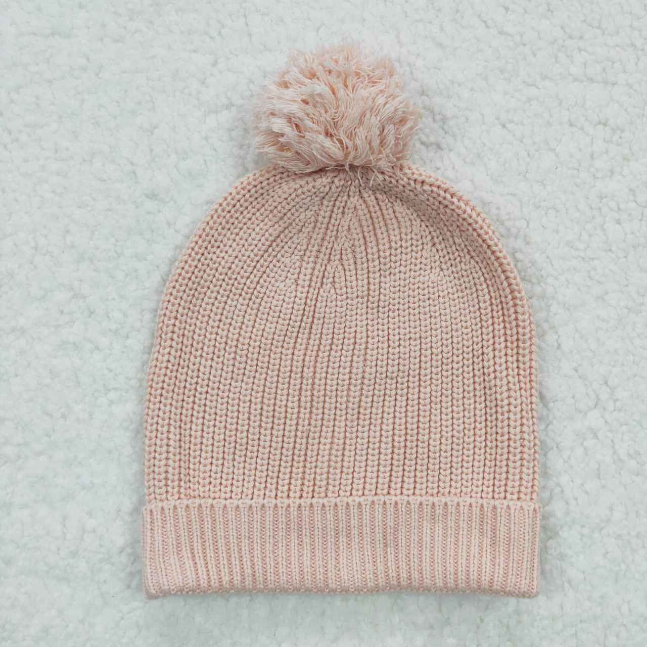 HA0001 kids girl winter pink beanie 20230814 RTS