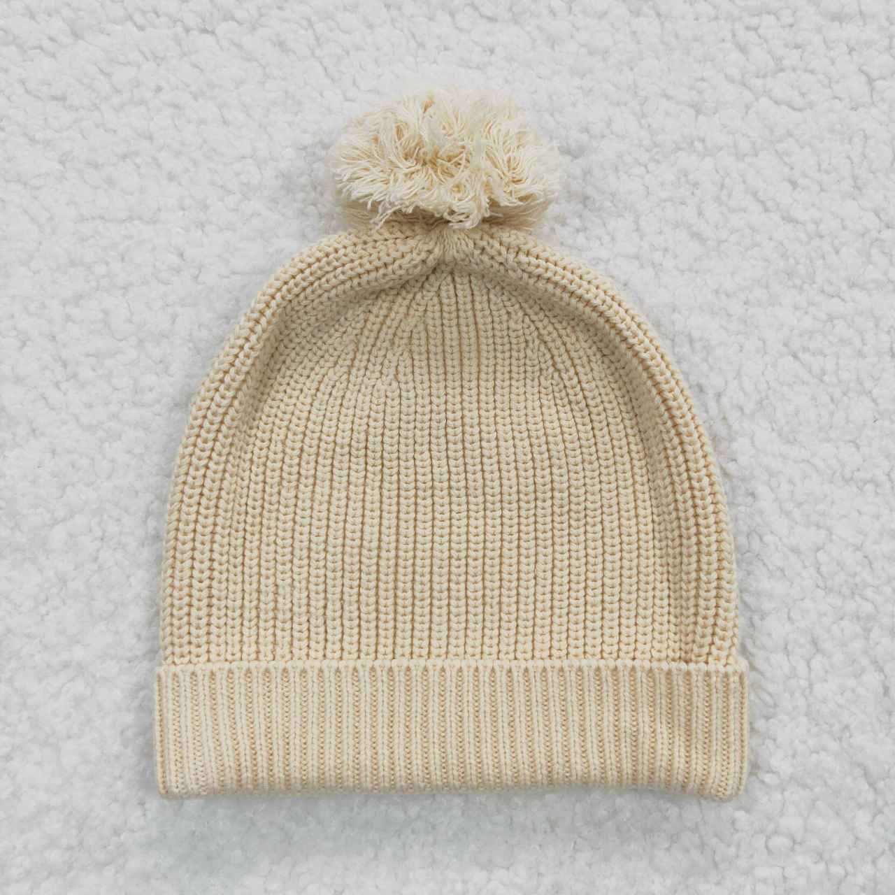 HA0002 kids girl winter yellow beanie 20230814 RTS