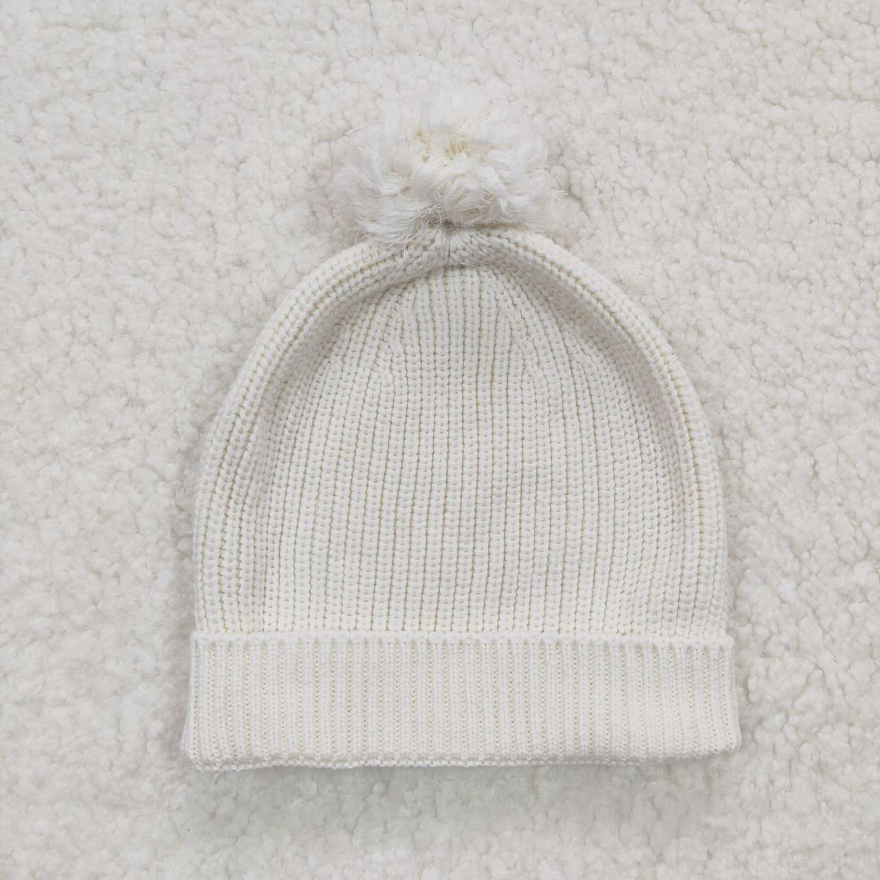 HA0003 kids girl winter white beanie 20230814 RTS