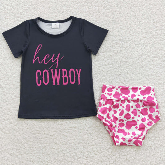 GBO0132 leopard cow pink summer girl bummie outfits 20230508 RTS
