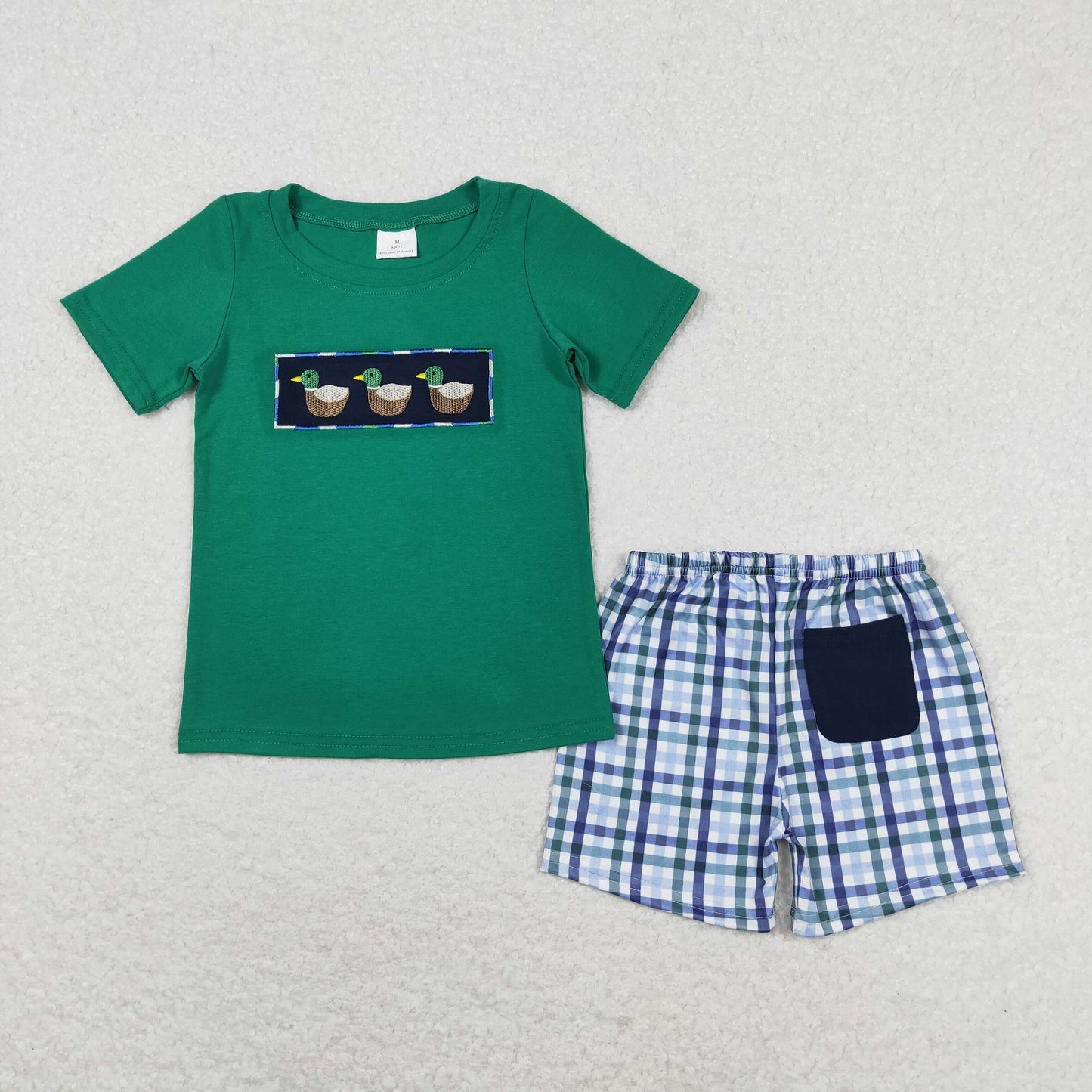 BSSO0589  embroidery  duck shorts girl summer outfit 202405 RTS