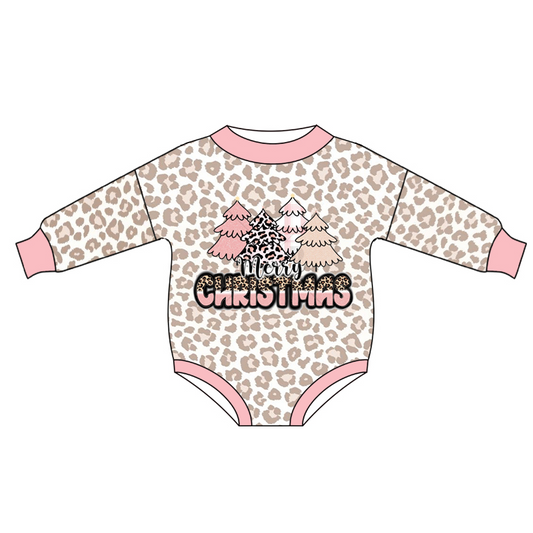 LR0293 christmas girl bubble romper 20230504 Preorder