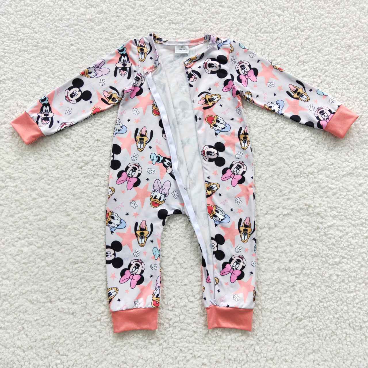 LR0298 cartoon mouse girl bubble romper 20230526 RTS