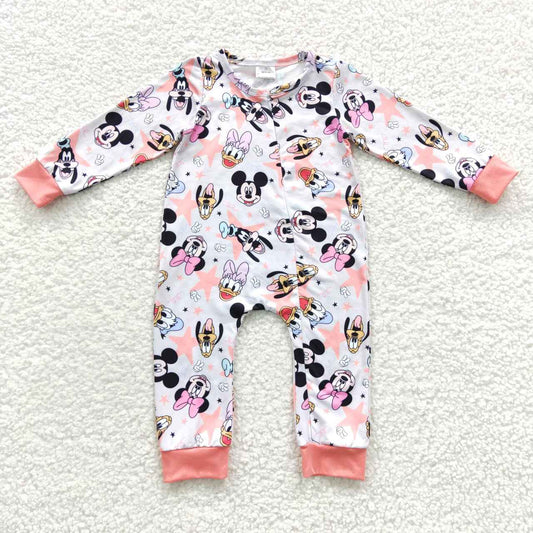 LR0298 cartoon mouse girl bubble romper 20230526 RTS