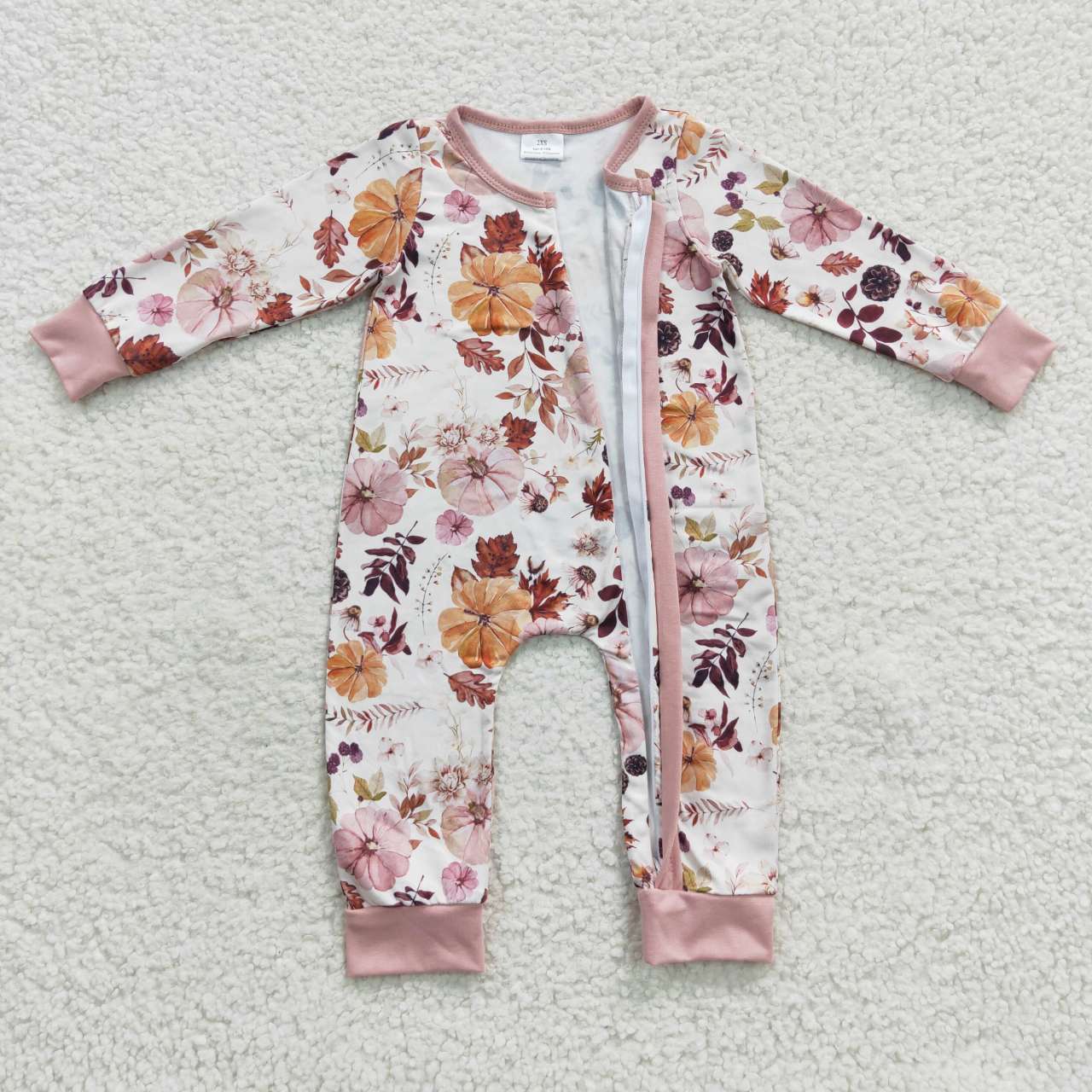 LR0363 western long sleeve flower girl romper 20230621 RTS