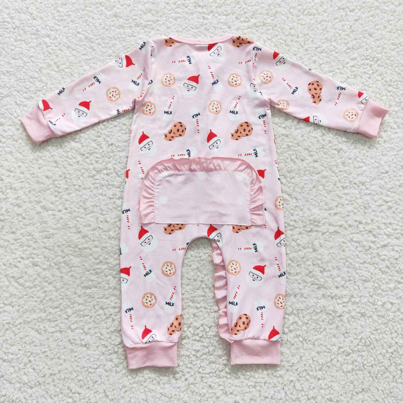 LR0471 christmas long sleeve girl romper 20230819 RTS