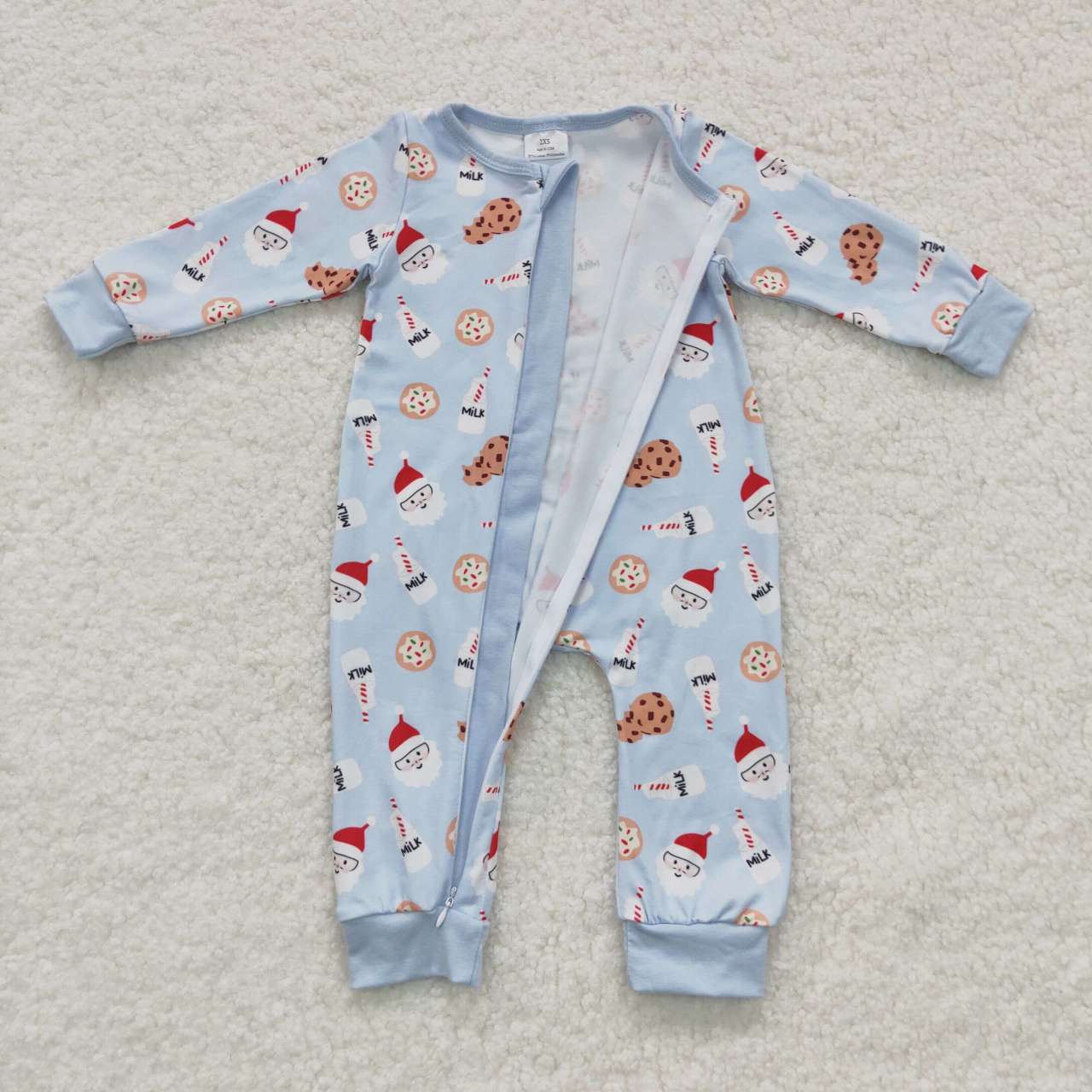 LR0472 christmas long sleeve girl romper 20230814 RTS
