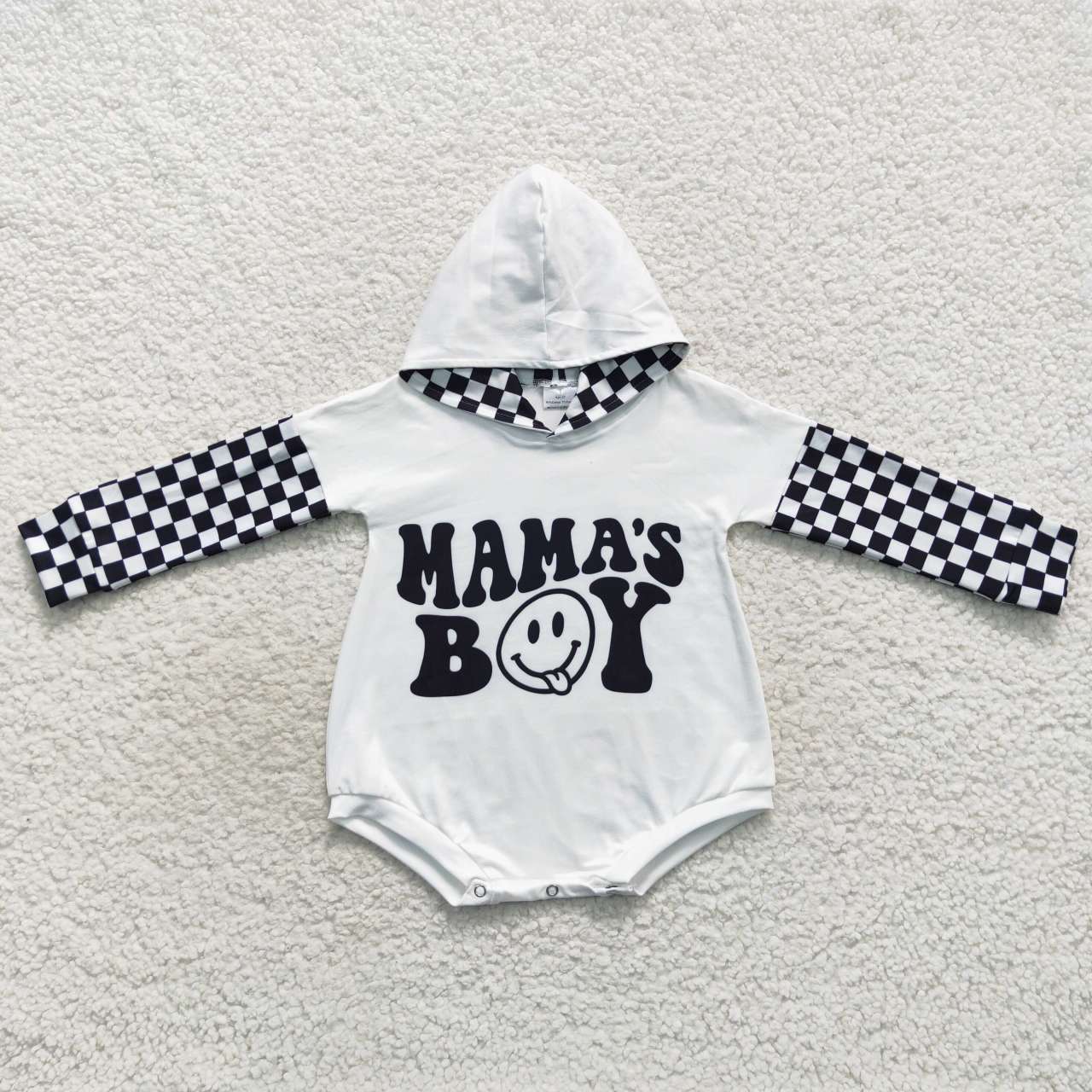 LR0540 RTS hoodie mama's boy long sleeve boy hoodie romper 20230828