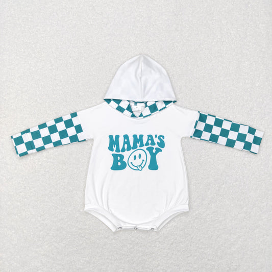 LR0541 RTS hoodie mama's boy long sleeve boy hoodie romper 20231123