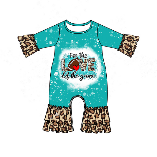 LR0572 long sleeve football game girl romper preorder 20230726