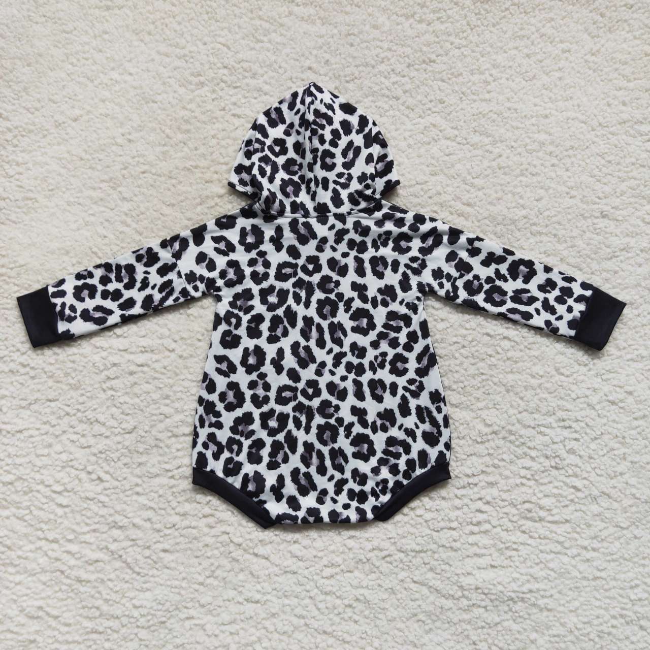 LR0594  cow hoodies boy leopard romper 20230925 RTS