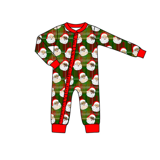 LR0706 preorder Christmas Santa long sleeve girl romper 20230902