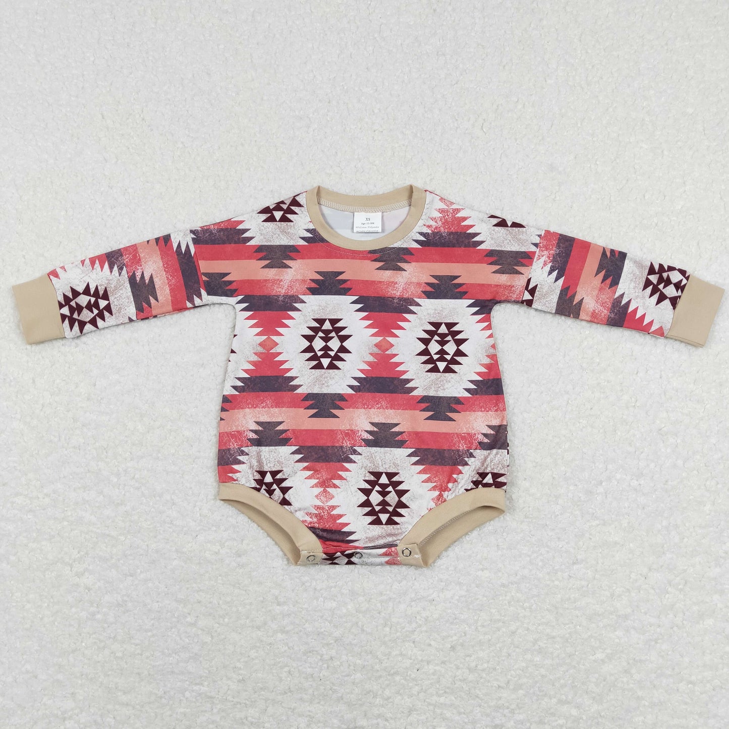 LR0845 RTS western  boy romper 202312