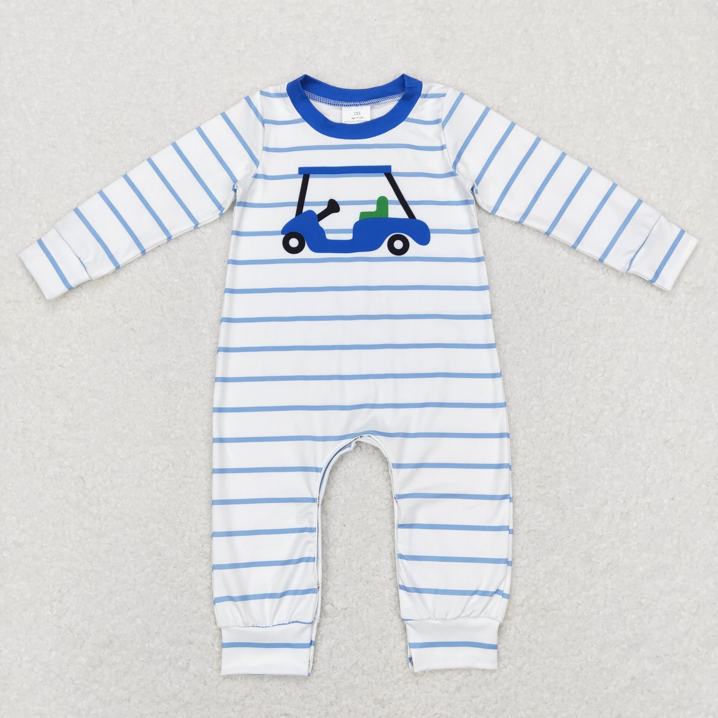 LR0848 RTS western car long sleeves boy romper 202312