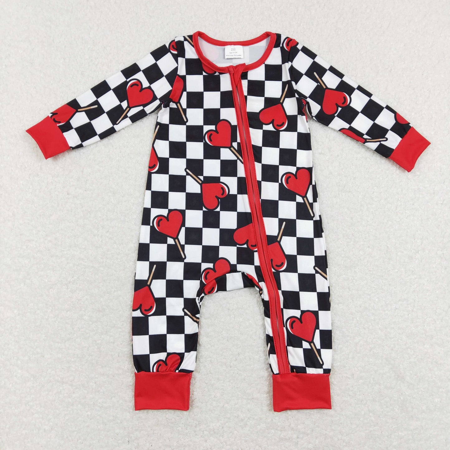 LR0856 love boy romper RTS 202401