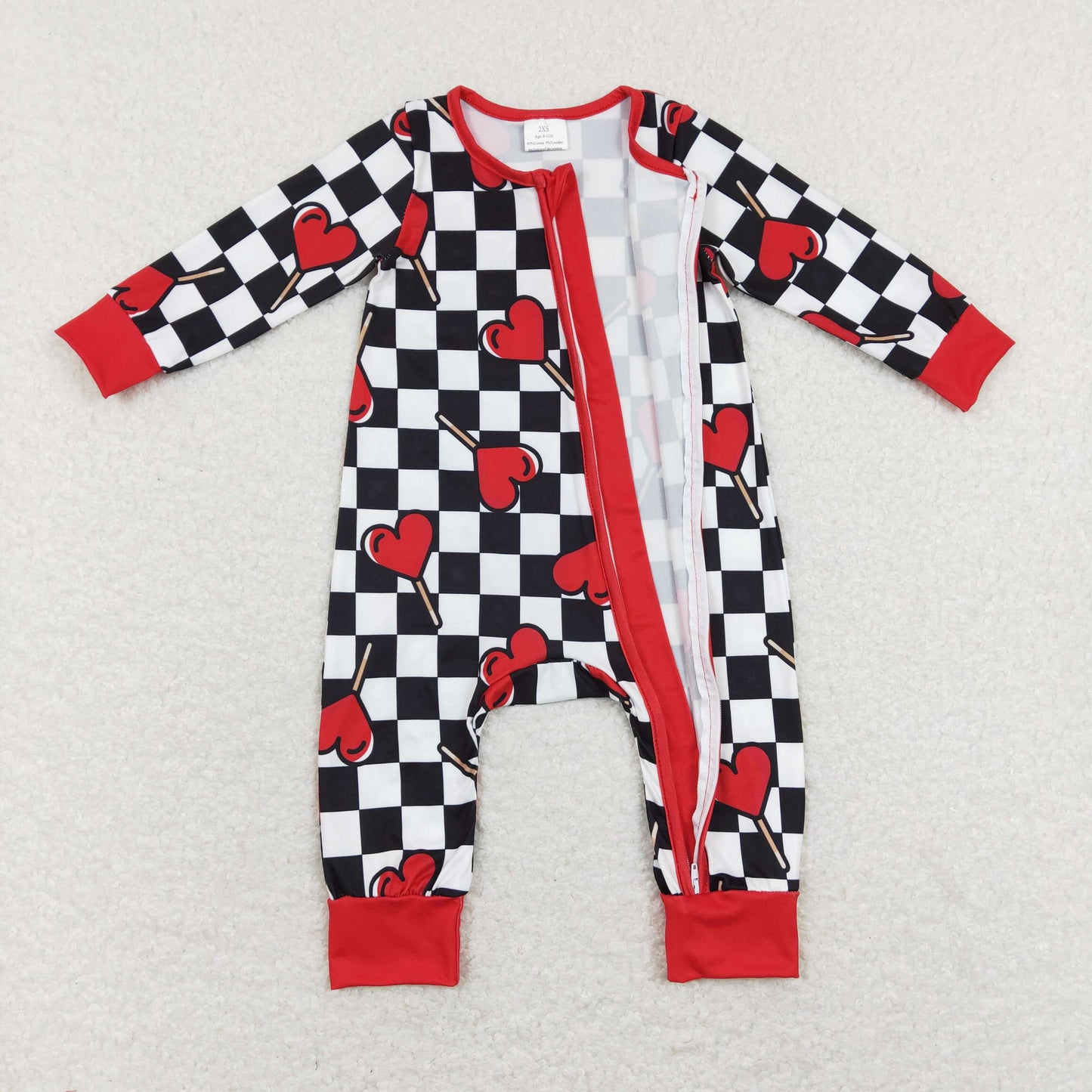 LR0856 love boy romper RTS 202401