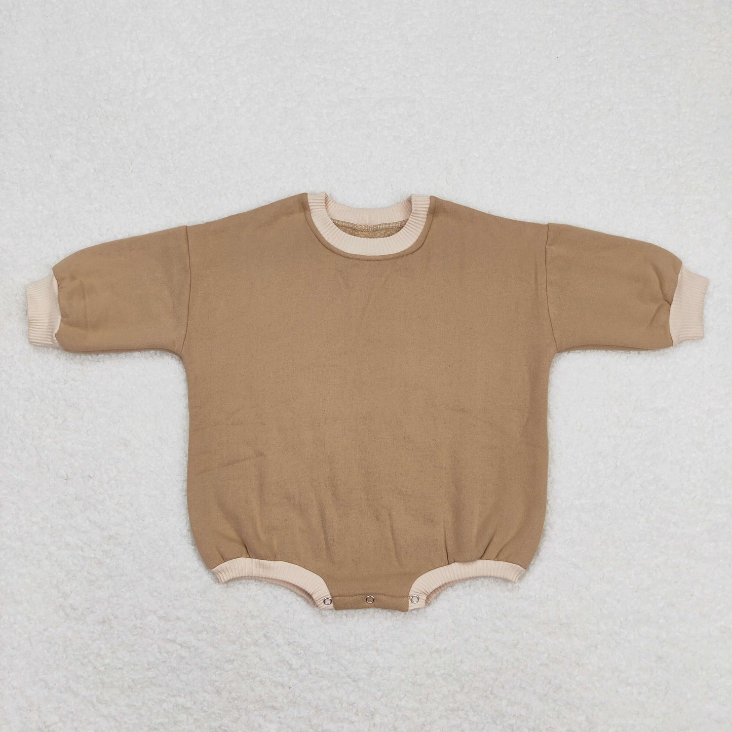 LR0934 RTS winter thickened fleece cotton sweater boy girls kids long sleeve romper 202404 RTS